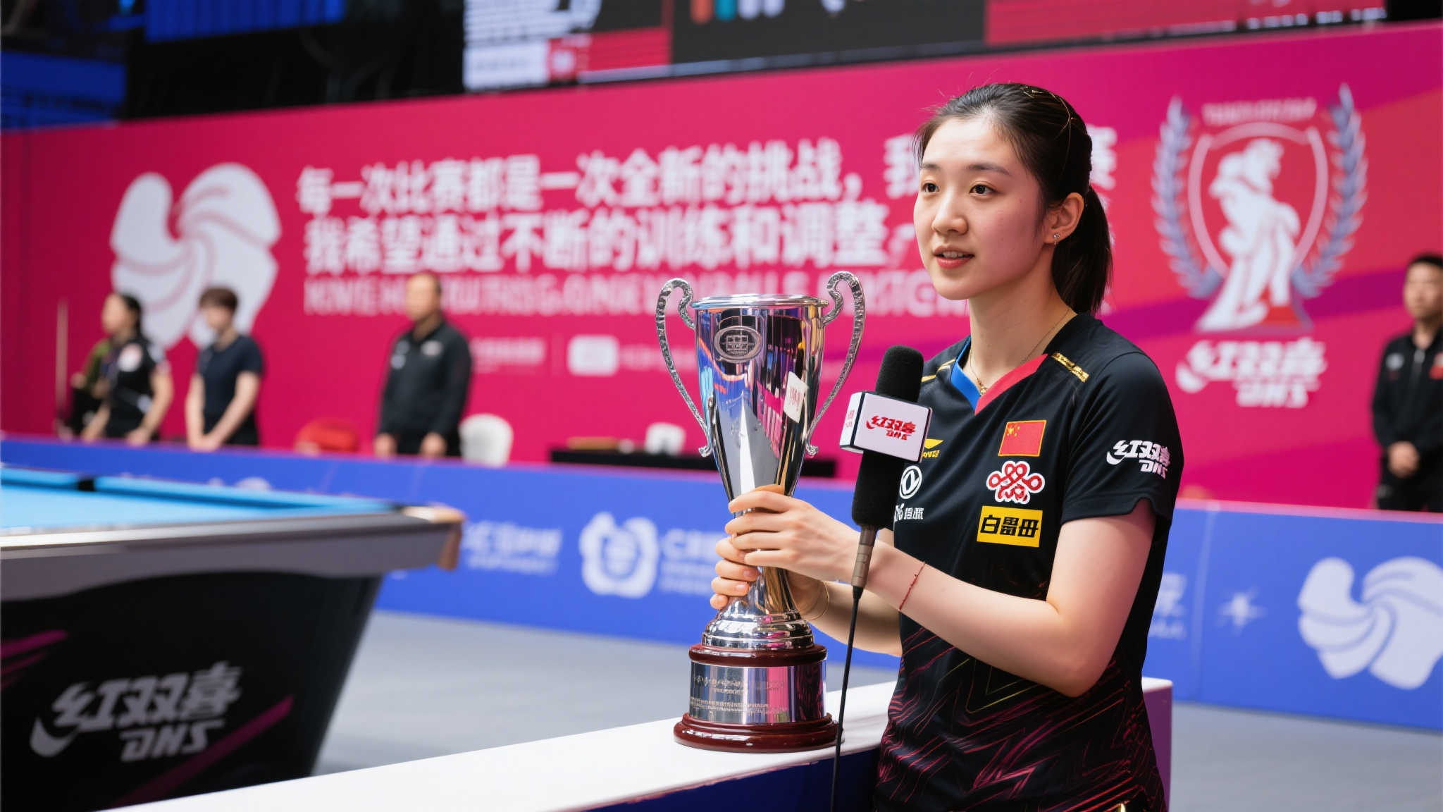 白雨露赛前心声：力争再夺女子世锦赛冠军，立志成为女子斯诺克领军人物